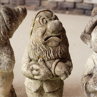 19th Century French Stone Seven Dwarfs Statues (Set of 7)
