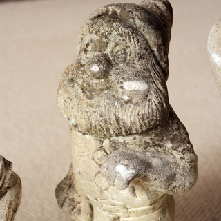 19th Century French Stone Seven Dwarfs Statues (Set of 7)
