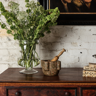 19th Century French Stone Mortar & Pestel (B)
