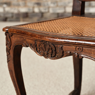 19th Century French Wooden Chair
