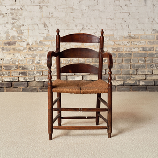 19th Century French Provincial Oak Chair

