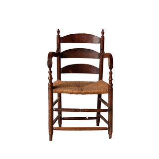 19th Century French Provincial Oak Chair
