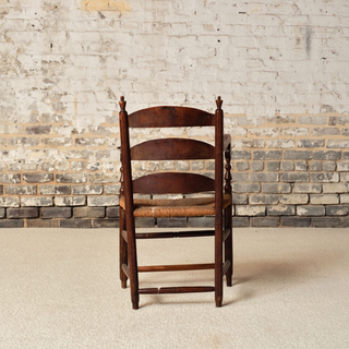 19th Century French Provincial Oak Chair
