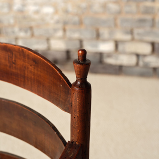 19th Century French Provincial Oak Chair
