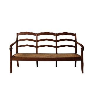 19th Century French Provincial Oak Canapé (Restored)
