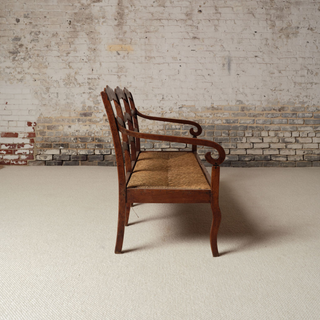 19th Century French Provincial Oak Canapé (Restored)
