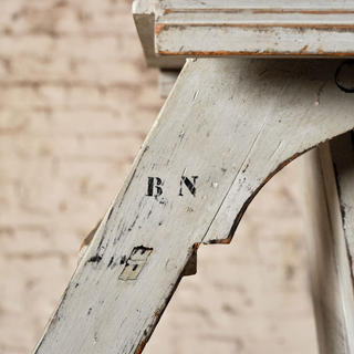 1920s French Oak Library Ladder from the Bibliothque Nationale de Paris
