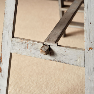 1920s French Oak Library Ladder from the Bibliothque Nationale de Paris

