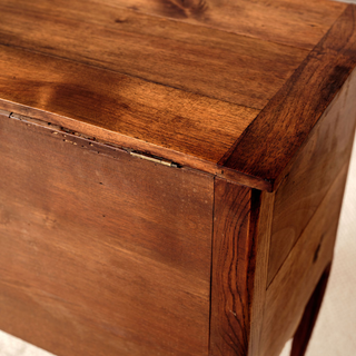 Early 21st Century French Walnut Beside Table (Set of 2)
