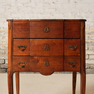 Early 21st Century French Walnut Beside Table (Set of 2)
