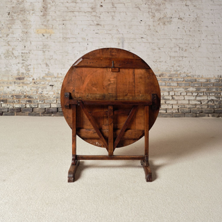 19th Century French Vigneron Oak Wine Table
