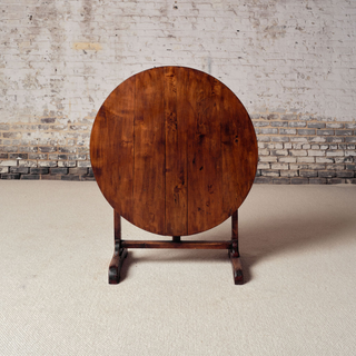 19th Century French Vigneron Oak Wine Table
