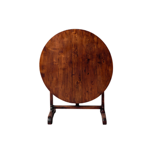 19th Century French Vigneron Oak Wine Table
