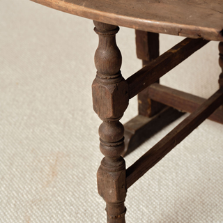19th Century French Oak Table De Vin (E)
