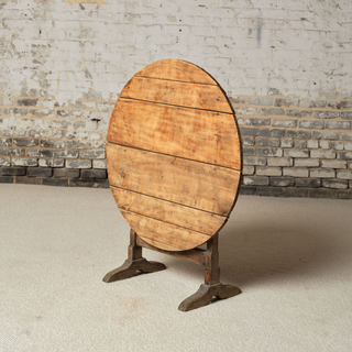 19th Century French Oak Table De Vin (C)
