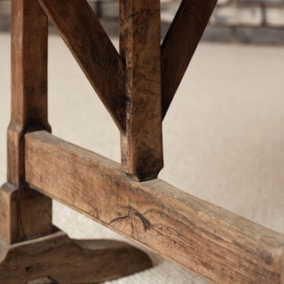 19th Century French Oak Table De Vin (C)
