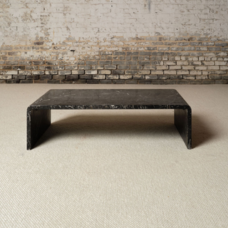 1970s French Marble Coffee Table
