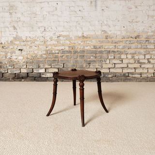 Early 20th Century French Wooden Round Table
