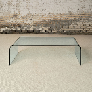 1950s Italian Glass Coffee Table by Pietro Chiesa for Fontana Arte
