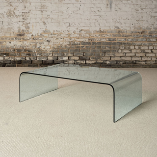 1950s Italian Glass Coffee Table by Pietro Chiesa for Fontana Arte

