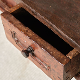 17th Century French Oak & Walnut Console Table
