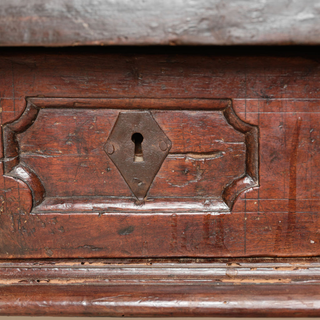 17th Century French Oak & Walnut Console Table

