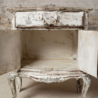 19th Century French Oak Bedside Table (Set of 2)
