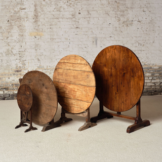19th Century French Oak Table De Vin (C)
