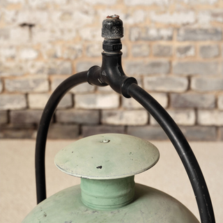 19th Century French Copper Lantern with Handle
