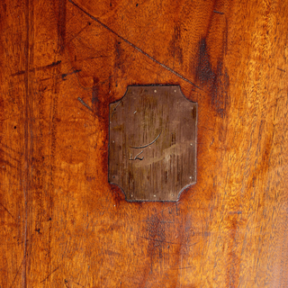 19th Century French Camphor Wooden Marine Chest
