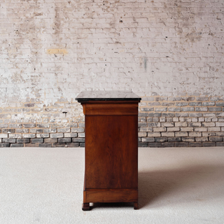1850s French Louis Philippe Period Marble Top Commode
