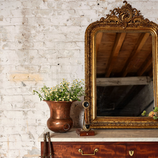 19th Century French Louis Phillip Rococo Style Mirror
