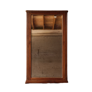 19th Century French Wooden Framed Mirror

