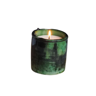 Tamegroute Moroccan Green Candle (Small)
