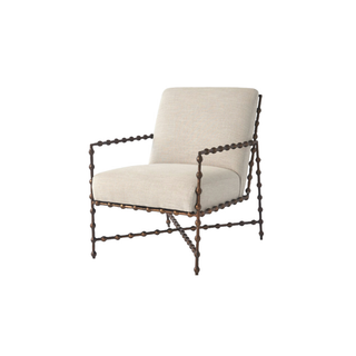 Elder Lounge Chair (Bronze, Cambric Stone)
