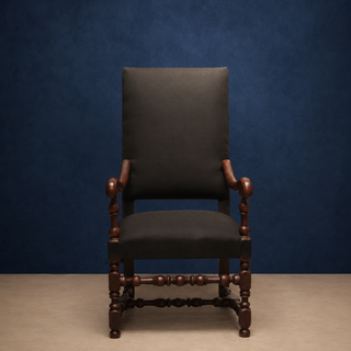 19th Century French Louis XIII Walnut Armchair (B)
