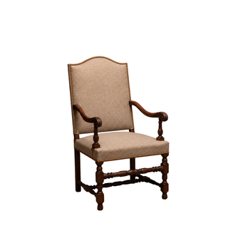 Late 19th Century French Walnut Henry Du Style Chairs (Set of 2)
