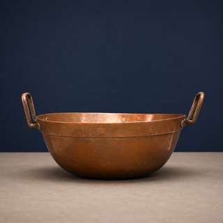 19th Century French Copper Confiture Pan
