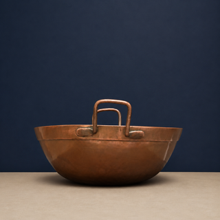 19th Century French Copper Confiture Pan

