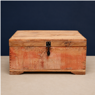 20th Century Indian Pine Bleached Box (Large)
