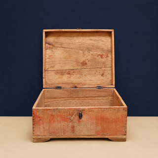 20th Century Indian Pine Bleached Box (Large)
