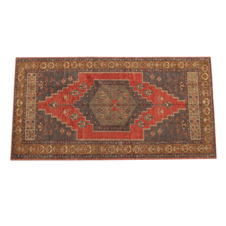 Vintage Anatolian Rug 4.6 x 9.1
