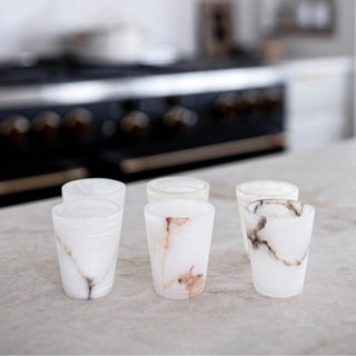 Alabaster Shot Glass (White)
