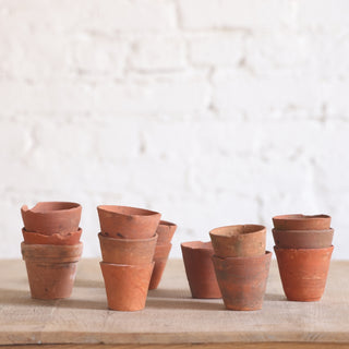 20th Century Petite Italian Terracotta Pot
