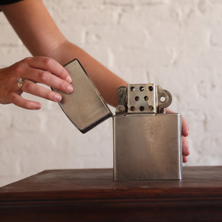 1960s Belgian Tin XL Lighter
