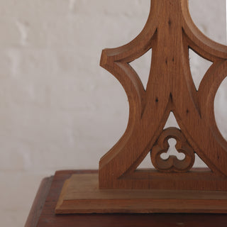 1920s French Oak Candelabra
