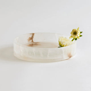 Santo Alabaster Vanity Tray
