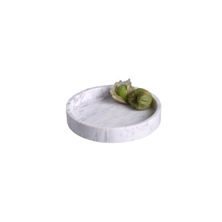 White Marble Round Tray (Medium)
