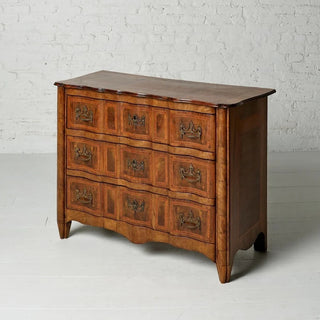 19th Century French Regency Style Oak Commode
