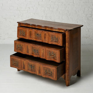 19th Century French Regency Style Oak Commode
